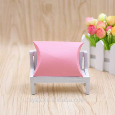 Foldable pillow shape custom made jewelry boxes